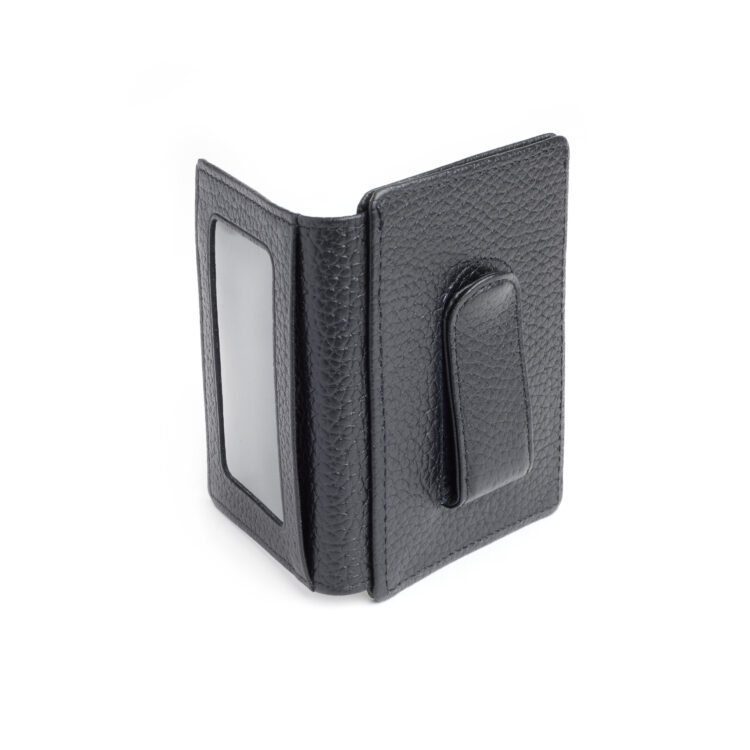 RFID Blocking Money Clip Wallet black