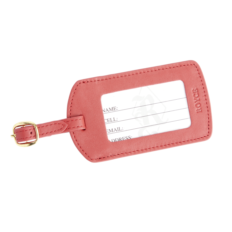 Luggage Tag with ID Window blue