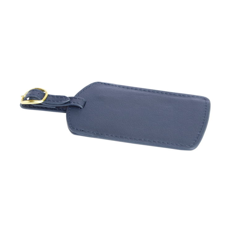 Luggage Tag with ID Window blue
