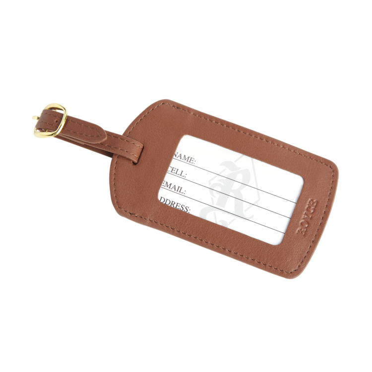 Luggage Tag with ID Window blue