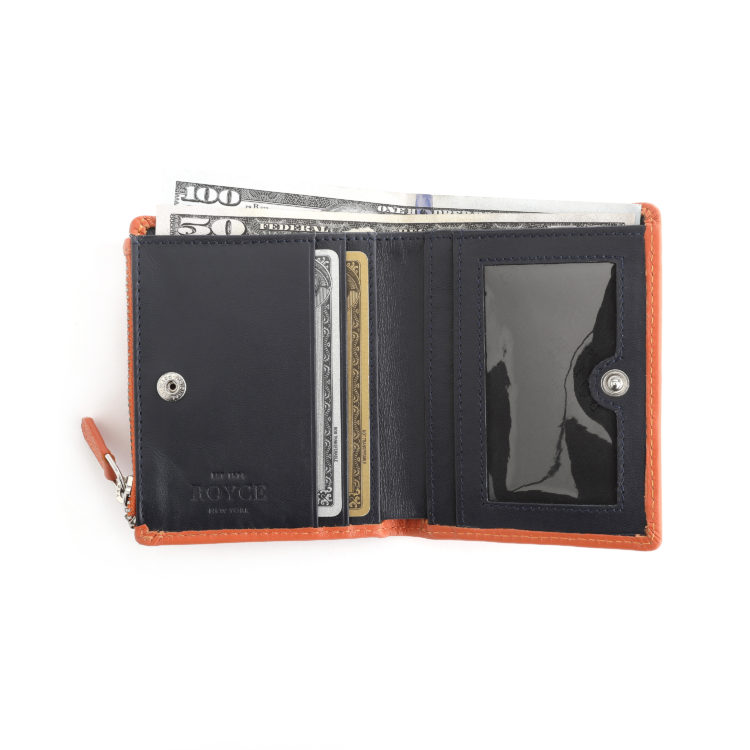 Compact Credit Card Wallet with RFID Blocking Technology sage