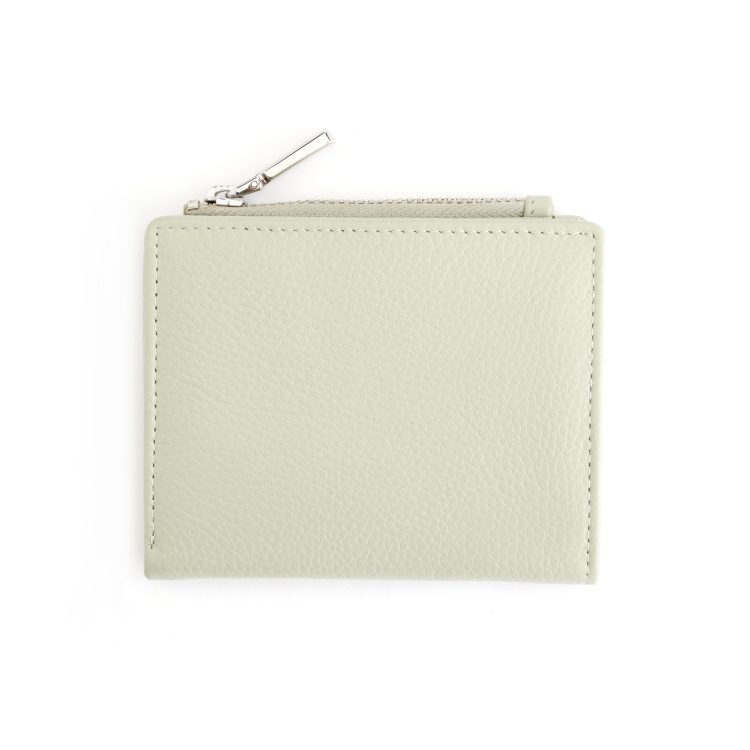 Compact Credit Card Wallet with RFID Blocking Technology sage