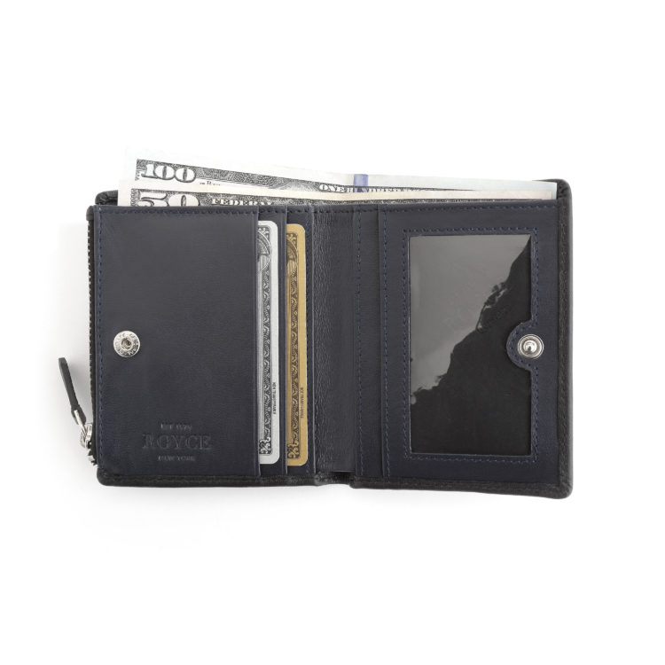 Compact Credit Card Wallet with RFID Blocking Technology sage