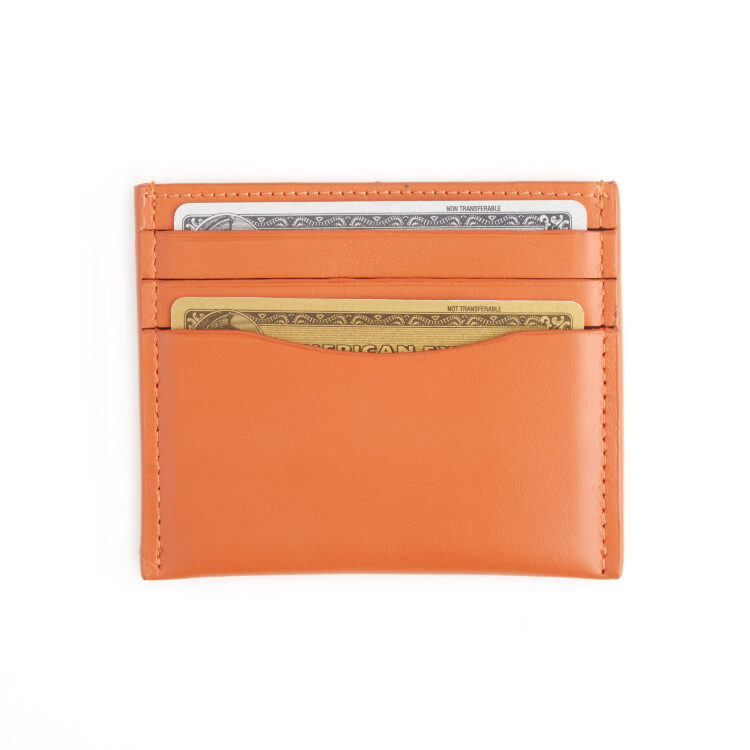 RFID Blocking Slim Card Holder Wallet taupe