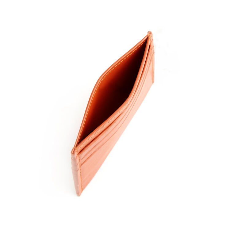 RFID Blocking Slim Card Holder Wallet taupe