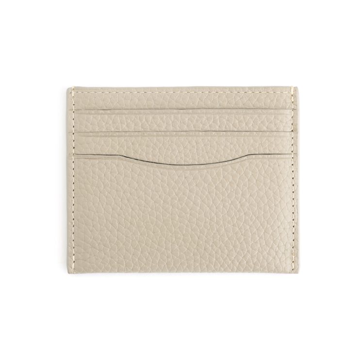 RFID Blocking Slim Card Holder Wallet taupe