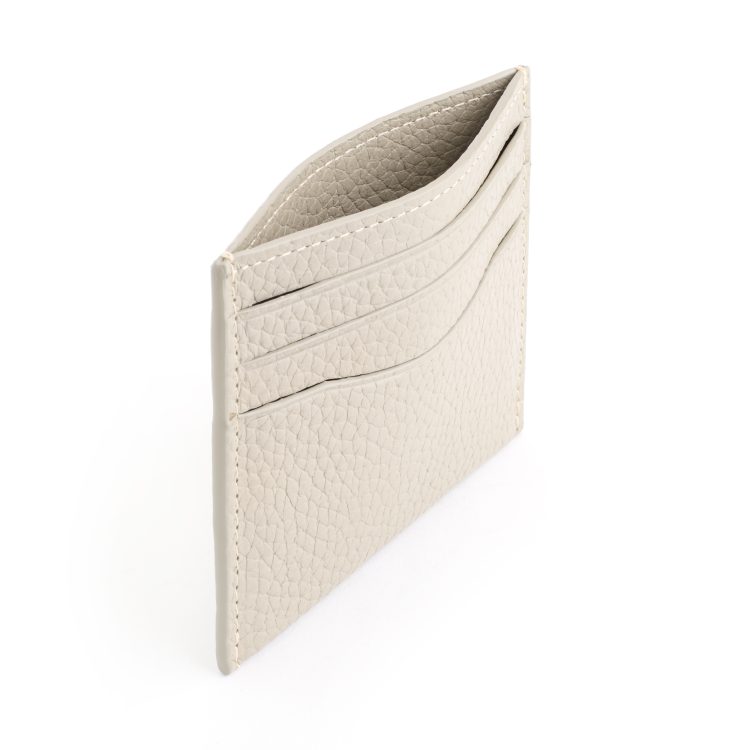 RFID Blocking Slim Card Holder Wallet taupe