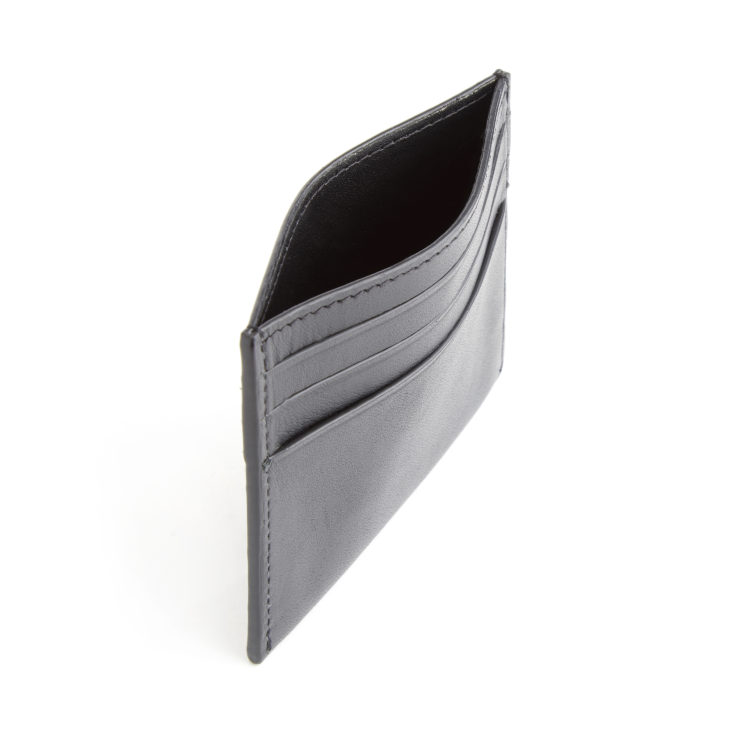 RFID Blocking Slim Card Holder Wallet taupe
