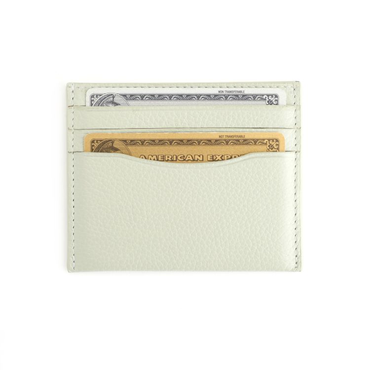 RFID Blocking Slim Card Holder Wallet taupe