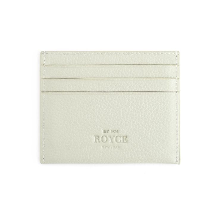 RFID Blocking Slim Card Holder Wallet taupe
