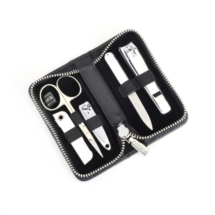 Compact Grooming Manicure Kit black 7 Compact Grooming Manicure Kit black