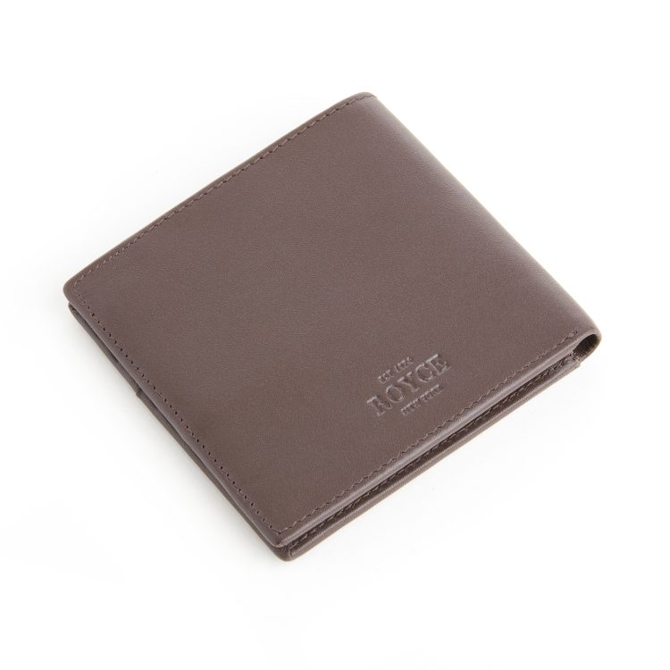 Men's Double ID Window Bi-Fold Wallet black
