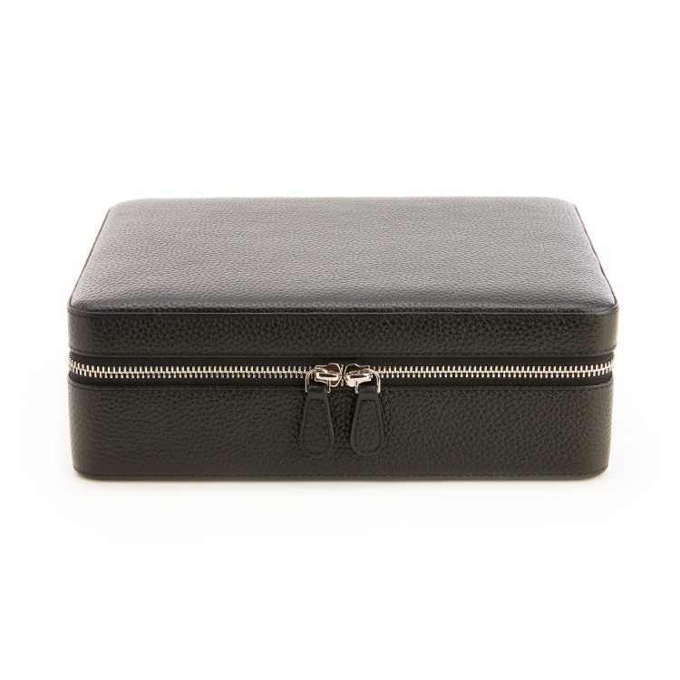 Large Suede Lined Jewelry Box with Mirror sage