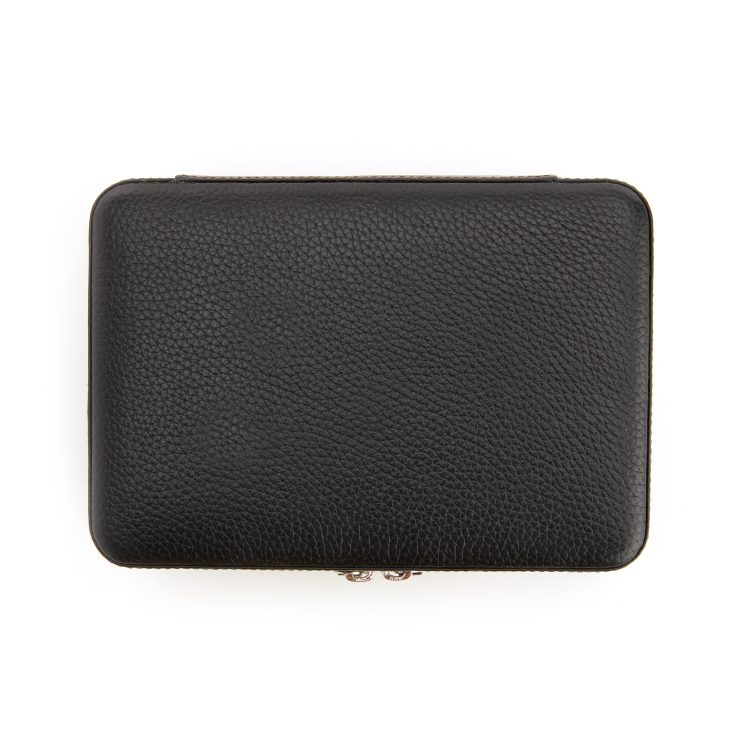Suede Lined Travel Jewelry Box with Mirror sage