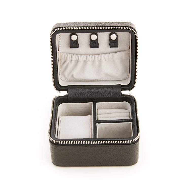 Suede Lined Jewelry Box sage