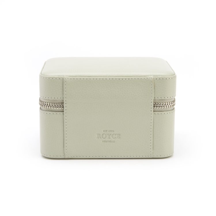 Suede Lined Jewelry Box sage
