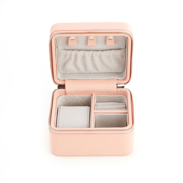 Suede Lined Jewelry Box sage