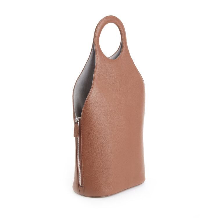 Double Wine Champagne Bottle Tote Bag blue