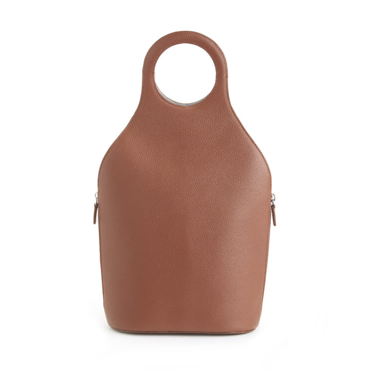 Double Wine Champagne Bottle Tote Bag blue
