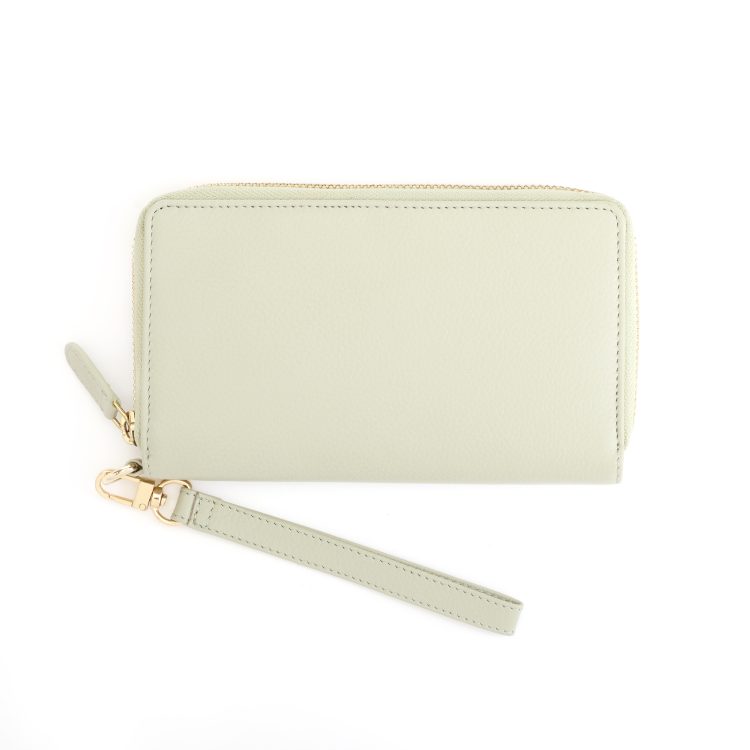 RFID Blocking Zip Around Wristlet Wallet black