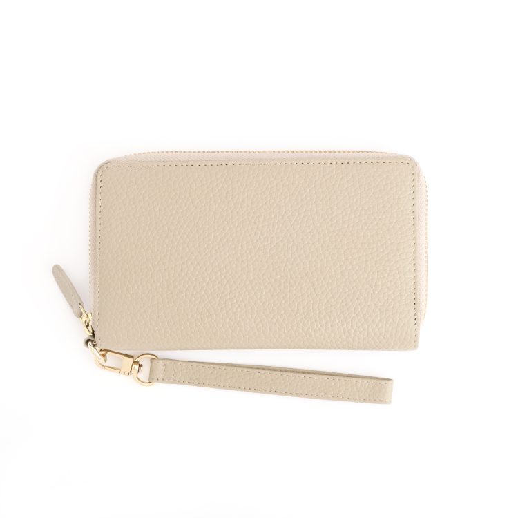 RFID Blocking Zip Around Wristlet Wallet black