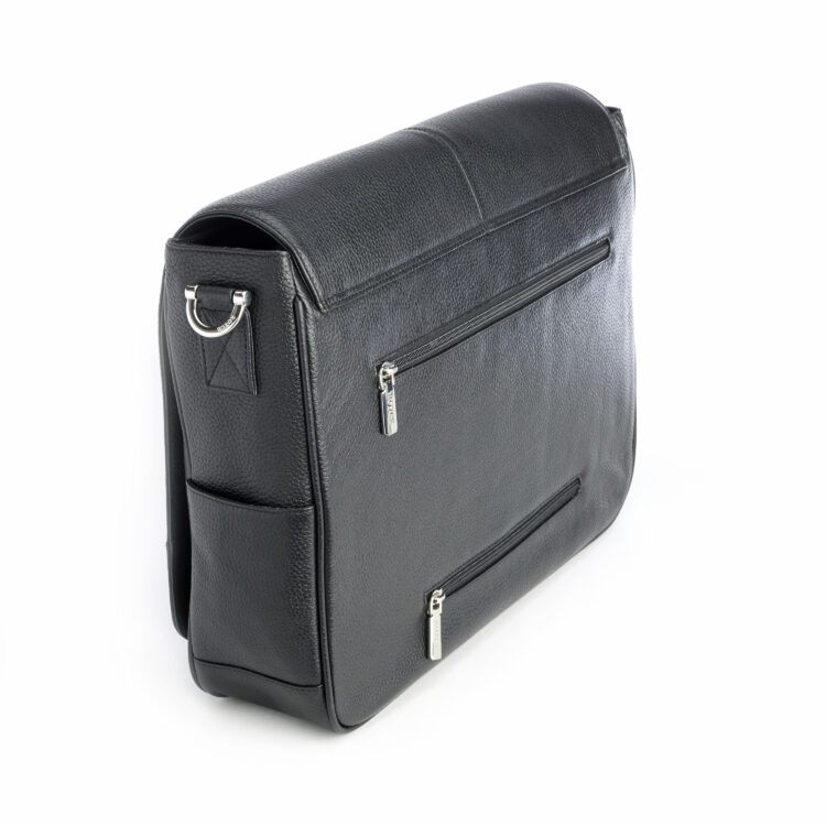 15" Laptop Messenger Brief Bag black