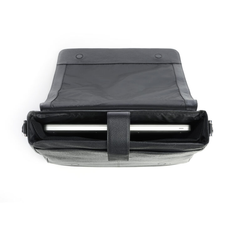 15" Laptop Messenger Brief Bag black