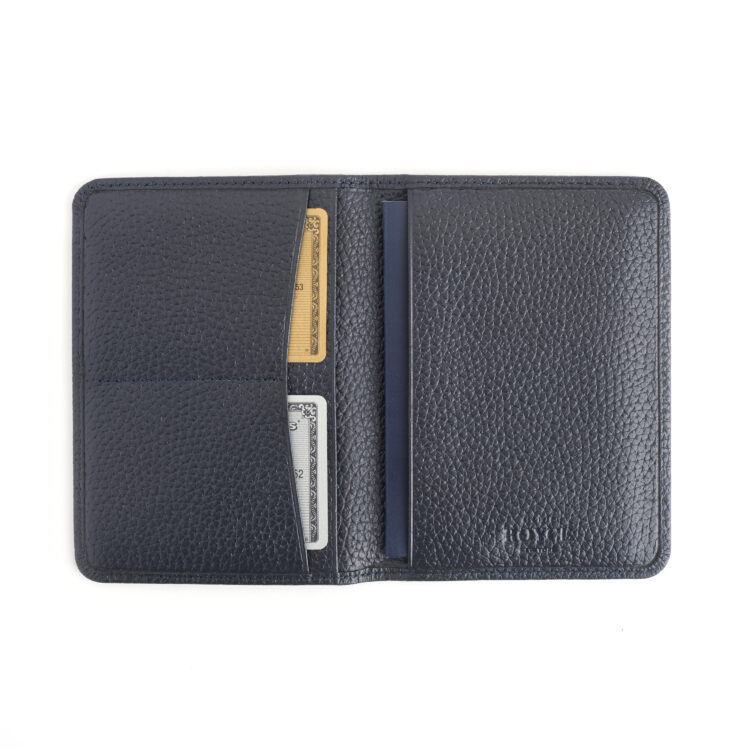 AirTag Holder Trackable Passport Travel Wallet with RFID Technology red