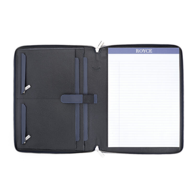 Zippered Executive Writing Portfolio taupe