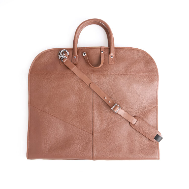 Garment Bag Suitcase tan