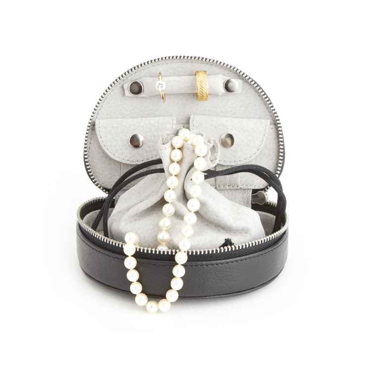 Compact Jewelry Case tan