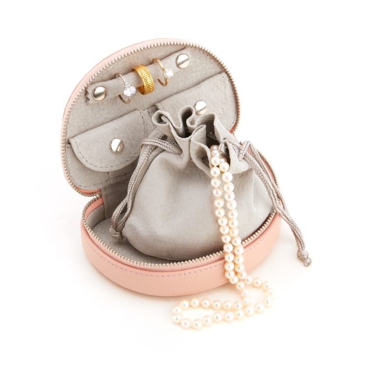Compact Jewelry Case tan