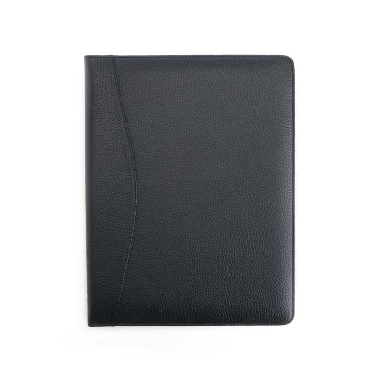 Pebble Grain Executive Writing Portfolio black