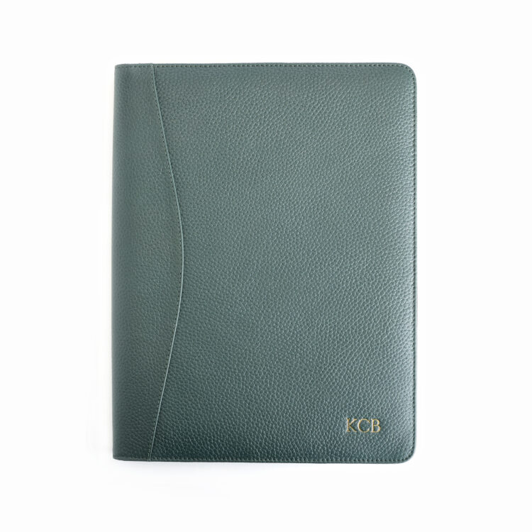 Pebble Grain Executive Writing Portfolio black