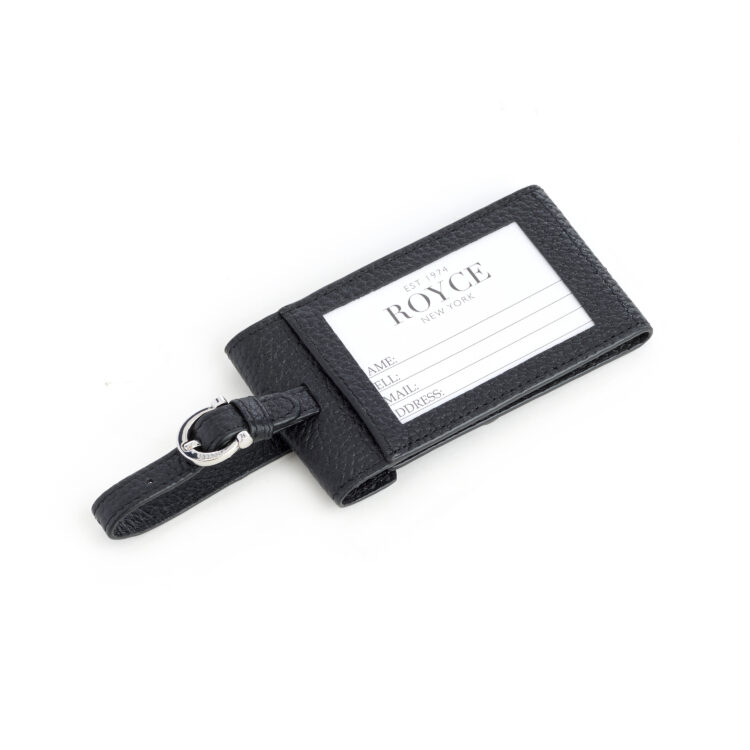 Tile Trackable Luggage Tag Holder black