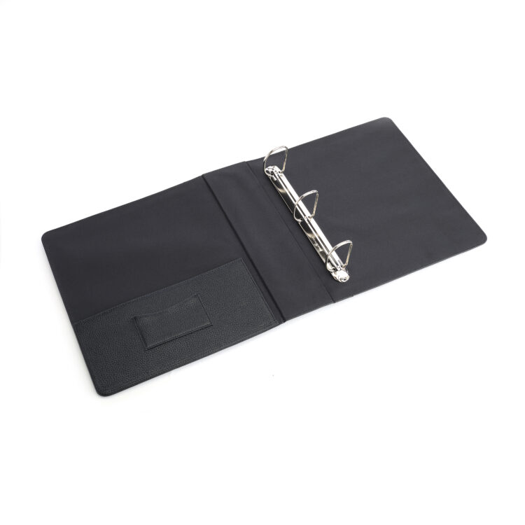 Two Inch Loose Leaf Ring Binder for A4 Paper black