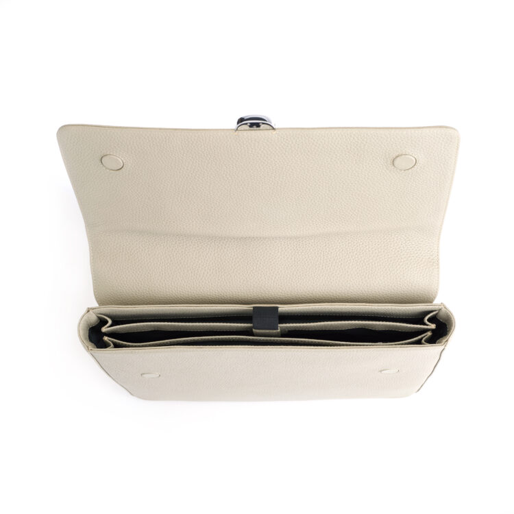 Slim Executive 13" Laptop Briefcase tan