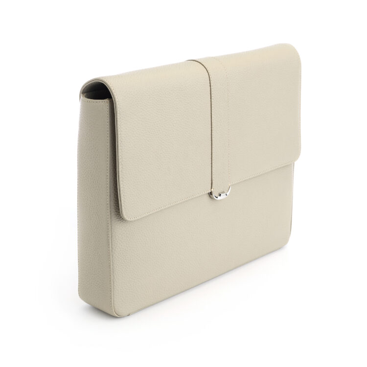 Slim Executive 13" Laptop Briefcase tan
