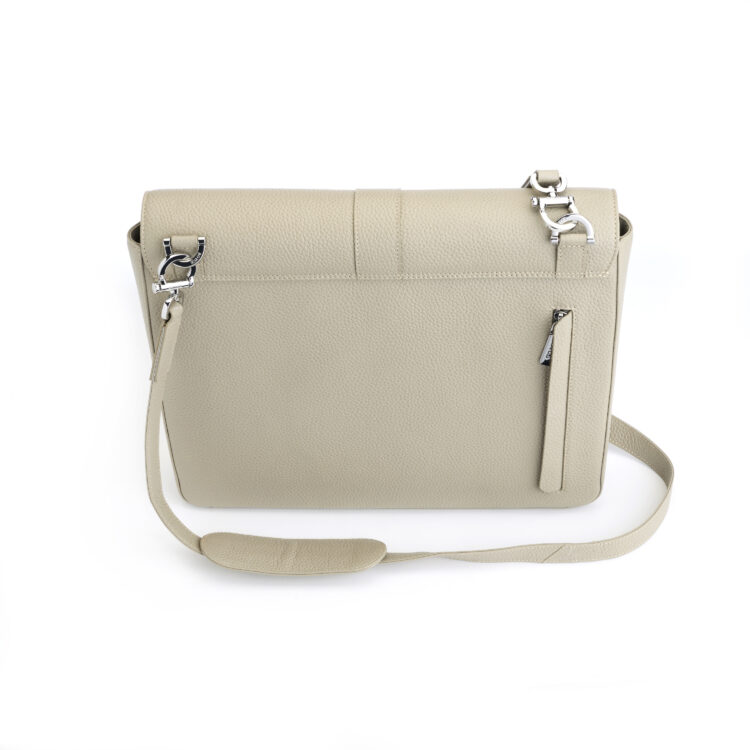Slim Executive 13" Laptop Briefcase tan