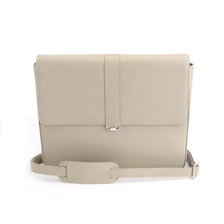 Slim Executive 13" Laptop Briefcase tan