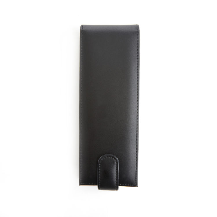 Cigar &amp; Flask Carrying Case with Cutter black