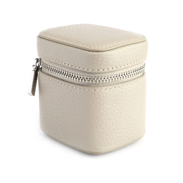 International Travel Adapter and Leather Case taupe