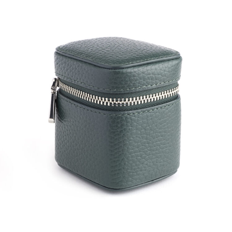 International Travel Adapter and Leather Case taupe