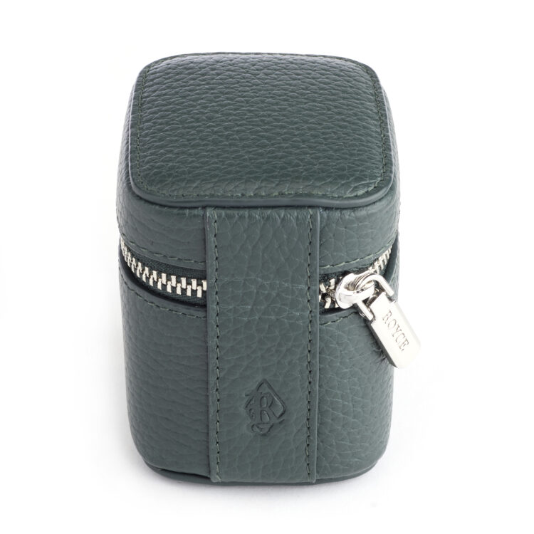 International Travel Adapter and Leather Case taupe