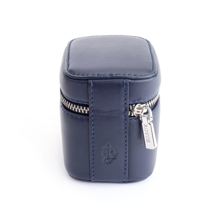 International Travel Adapter and Leather Case taupe