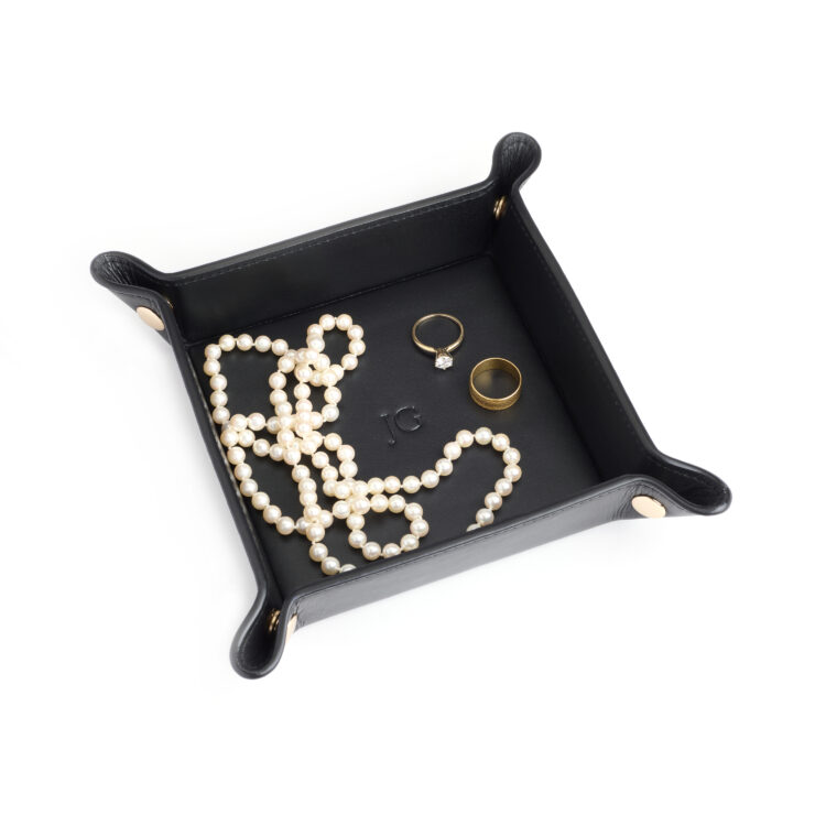 Catchall Valet Tray black pebble