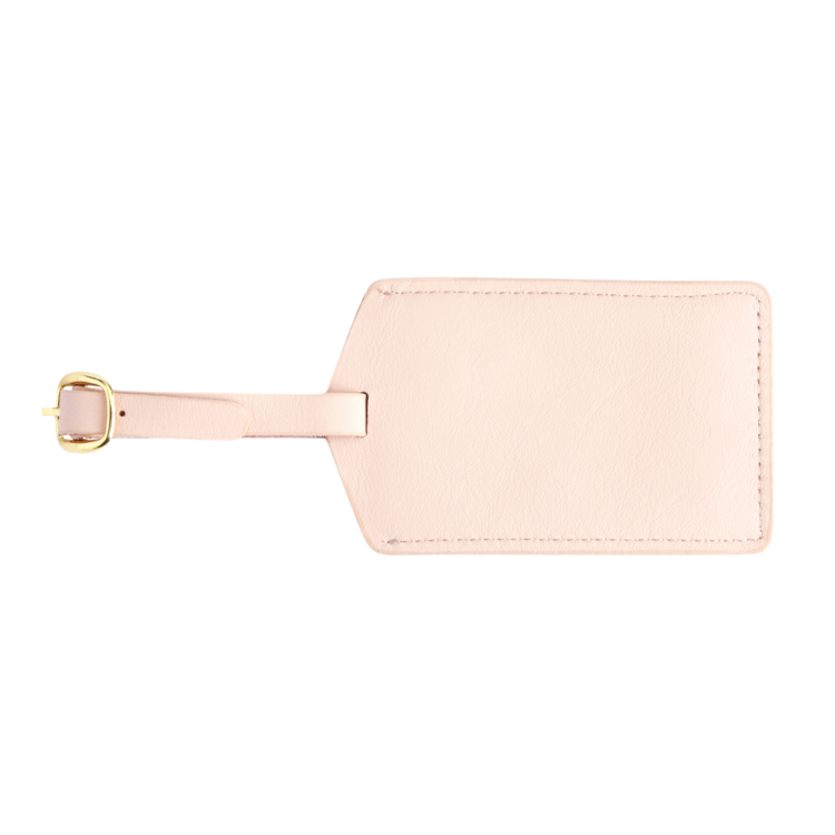 Luggage Tag with Privacy Flap magenta