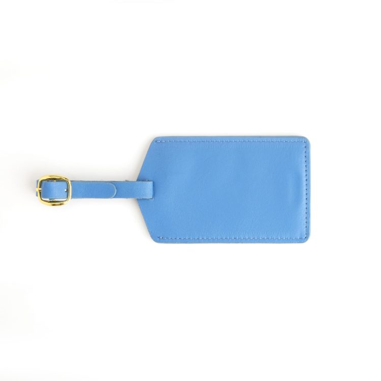 Luggage Tag with Privacy Flap magenta