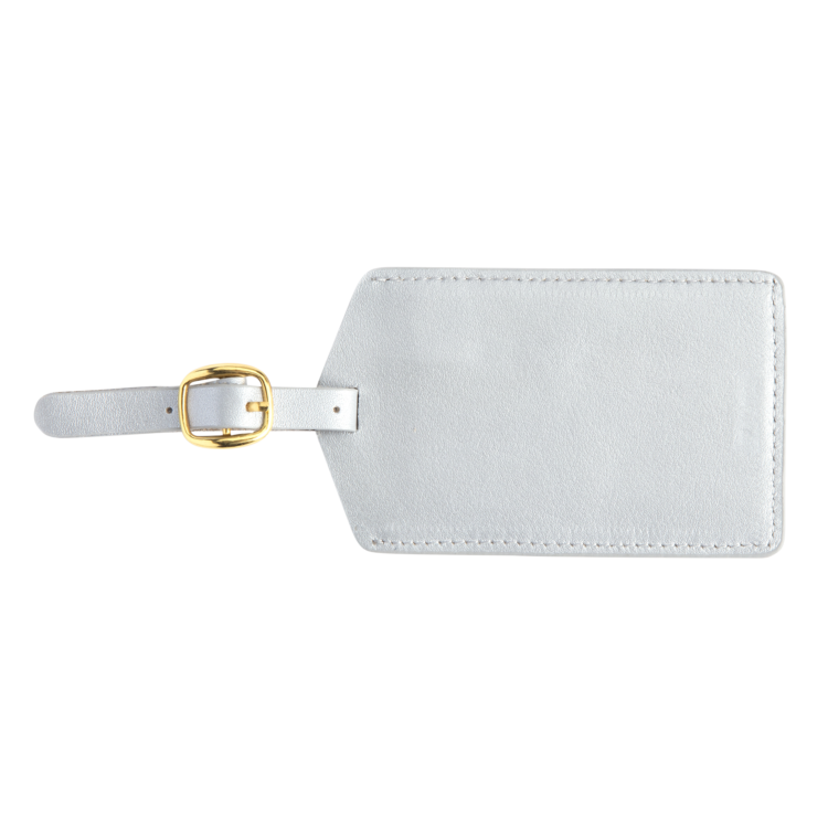 Luggage Tag with Privacy Flap magenta