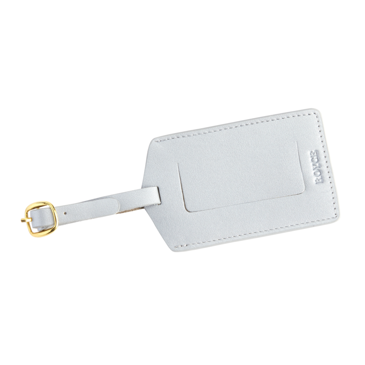 Luggage Tag with Privacy Flap magenta